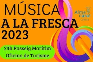 El divendres 7 de juliol començarà el cicle de concerts "Música a la fresca" en la Platja Casablanca d'Almenara