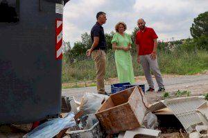 La alcaldesa Amparo Folgado refuerza la recogida de residuos en el término de Torrent de cara al verano