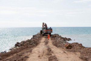 Así avanzarán las obras de regeneración de la playa de Nules durante el verano