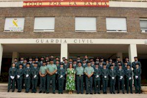 Incorporación de 43 Guardias Civiles a la provincia de Castellón