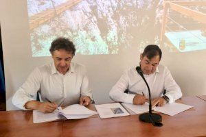Turisme destina 60.000 euros euros al Ayuntamiento de Relleu para ampliar el recorrido de la Pasarela del Pantano