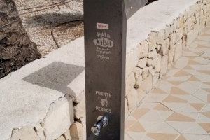 Amjasa instala dos fuentes de agua potable en el paseo del Tenista David Ferrer