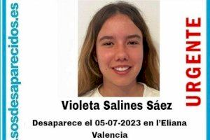 Alerta por una joven de l’Eliana que lleva seis días desaparecida