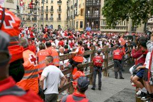 Un valencià ferit en l'últim tancament de Sant Fermín