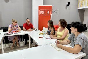 El PSPV-PSOE tiende la mano al colectivo de terapeutas de Castellón para reforzar la salud mental y mejorar el bienestar de las personas