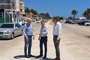 El Ayuntamiento de Burriana acaba con las molestias de las obras de la avenida de la Mediterrània