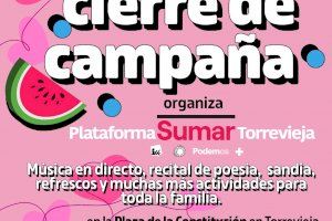 Sumar Torrevieja finaliza la campaña de forma festiva