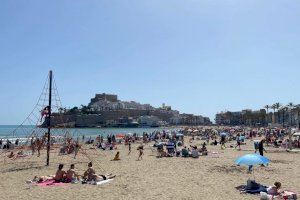 Les platges de Peníscola aproven amb nota les enquestes de valoració dels seus usuaris en la primera quinzena de juliol