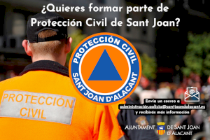 Sant Joan reactiva la Agrupación de Voluntarios de Protección Civil 
