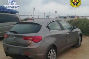 Dos detenidos en Alicante tras sufrir un accidente y huir del lugar: el vehículo era robado
