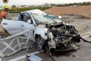 Ferit un home després d'un greu accident de trànsit a Benissanó