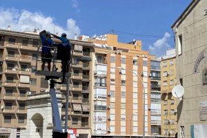 Iniciada l’execució de la VII fase del Pla de Seguretat de Vies Urbanes per millorar la il·luminació de Xàtiva