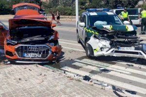 Brutal accidente tras una persecución policial en Catarroja