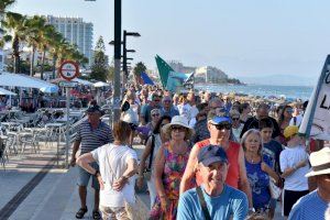 Morro de Gos extiende su protesta a la playa de la Concha de Oropesa
