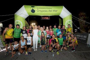 Oropesa del Mar celebra con éxito la séptima edición de la Night Run por la Vía Verde