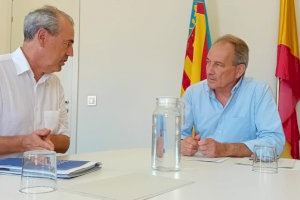 José Luis Aguirre muestra su disposición a colaborar para promocionar productos valencianos