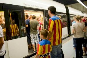 FGV refuerza el servicio nocturno para el encuentro de pretemporada que se juega a las 21 horas en Mestalla