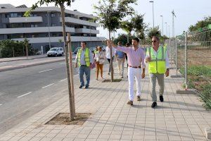 El Ayuntamiento de Sant Joan abre los primeros viales de Nou Nazareth