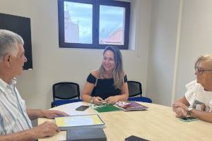 Maica Hurtado inicia una ronda de contactes amb associacions de gent gran “als qui posarem en el centre de la gestió municipal”
