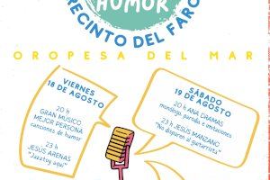 Oropesa del Mar celebra del 18 al 20 de agosto el IV Festival de Música & Humor