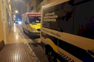 Muere un motorista al chocar contra un poste en Santa Pola