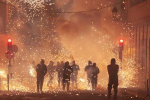 Paterna se convierte de nuevo en la capital del fuego con la celebración de la Cordà