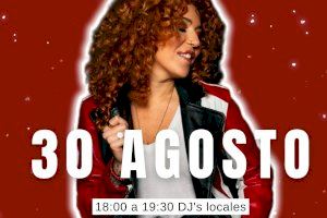 El Ayuntamiento de la Vall d’Uixó celebra la fiesta ‘De vuelta en vuelta’ con Sofía Cristo DJ el 30 de agosto