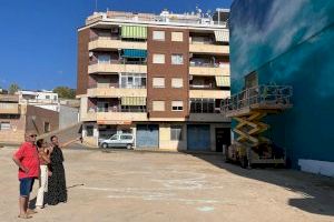 Benaguasil continúa apostando por el arte urbano con un mural en 3D