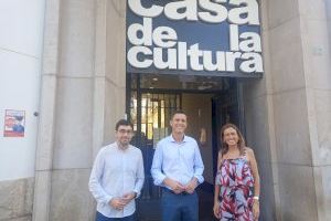 Almassora i Diputació impulsaran sinergies per a situar a la localitat en epicentre cultural
