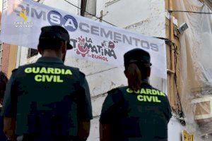 La Guardia Civil pone en marcha el dispositivo de seguridad de la Tomatina de Buñol