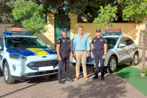 Las nuevas adquisiciones permiten modernizar el parque móvil de la Policía Local de Mutxamel