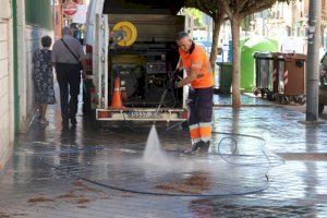 Xirivella pone en marcha un Plan de Choque para intensificar la limpieza del municipio
