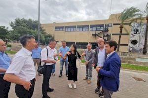Mundina rep una delegació xinesa interessada en el regadiu històric de l'Horta de València