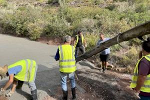 La Vall d'Uixó repara 27 caminos: estos son los viales que mejorarán en los próximos días