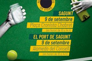 Ecovidrio y el Ayuntamiento de Sagunto premian el reciclaje de vidrio regalando entradas para la Copa Davis
