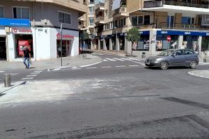 Se abre al tráfico la nueva intersección en la avenida País Valencià con las calles Ciutat de Valencia y Pizarro