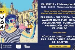 La Generalitat celebra el evento 'Plaza Europa' para dar a conocer los programas formación y empleo para jóvenes de la Unión Europea