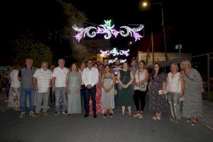 Les festes de Sedaví van començar de manera oficial amb l’encesa de llums del Recinte Festiu