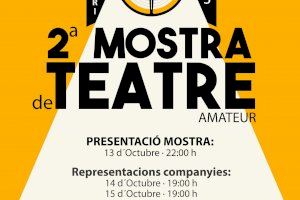 El Ayuntamiento de Bétera abre las inscripciones para participar en la II Muestra de Teatro Amateur