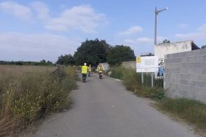 Finalitzen les tasques de neteja i desbrossament dels treballadors agrícoles a diferents camins de Xàtiva