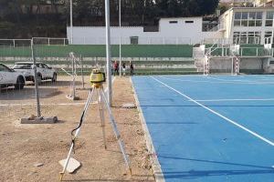 La remodelació integral del poliesportiu municipal de Serra encara la recta final