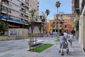 Castellón estudiará mejorar la plaza de La Paz y el PSOE critica que se haya abierto sin estar acabada la obra