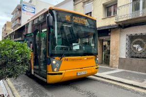 El autobús municipal de Paterna, gratuito durante este 2023, aumenta en un 40% el número de viajeros