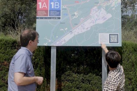 El Ayuntamiento de Bocairent señaliza rutas para promover la actividad física entre el vecindario