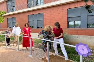 Quart de Poblet estrena el Jardín de los Sentidos en el Centro de Tipología Mixta, pionera en España en jardinería terapéutica