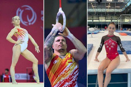 Triple representació de la Comunitat Valenciana en el Campionat del Món de gimnàstica artística