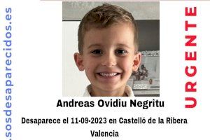 Denuncien la desaparició d'un xiquet de 5 anys a Castelló de la Ribera