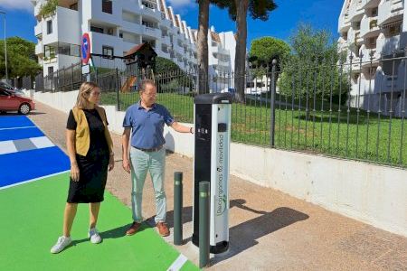 Nuevo punto de recarga gratuita para vehículos eléctricos en Alcossebre