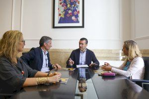 La Diputació de València i la CEV treballaran conjuntament per a la dinamització econòmica de la província