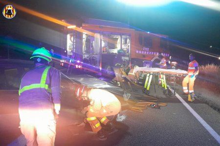 Ferits en un greu accident amb diversos vehicles implicats entre Xàtiva i la Llosa de Ranes